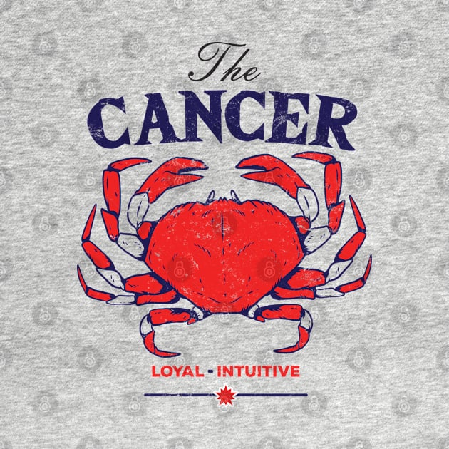 The Cancer Astrology Signs Crab and Main Traits - Loyal and Intuitive by mixmetshirt